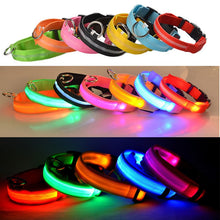 Load image into Gallery viewer, Rechargable Pet LED Dog Collar