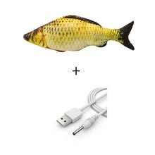 Load image into Gallery viewer, Simulation Fish Cat Toy
