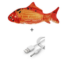 Load image into Gallery viewer, Simulation Fish Cat Toy