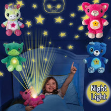 Load image into Gallery viewer, Cuddly Star Night Light Projector Plush Bedtime Buddy