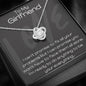 To My Girlfriend Love Knot Necklace